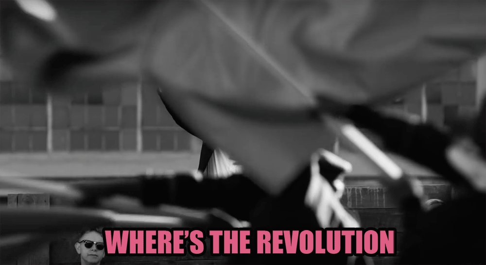 Depeche Mode Where's The Revolution GIF