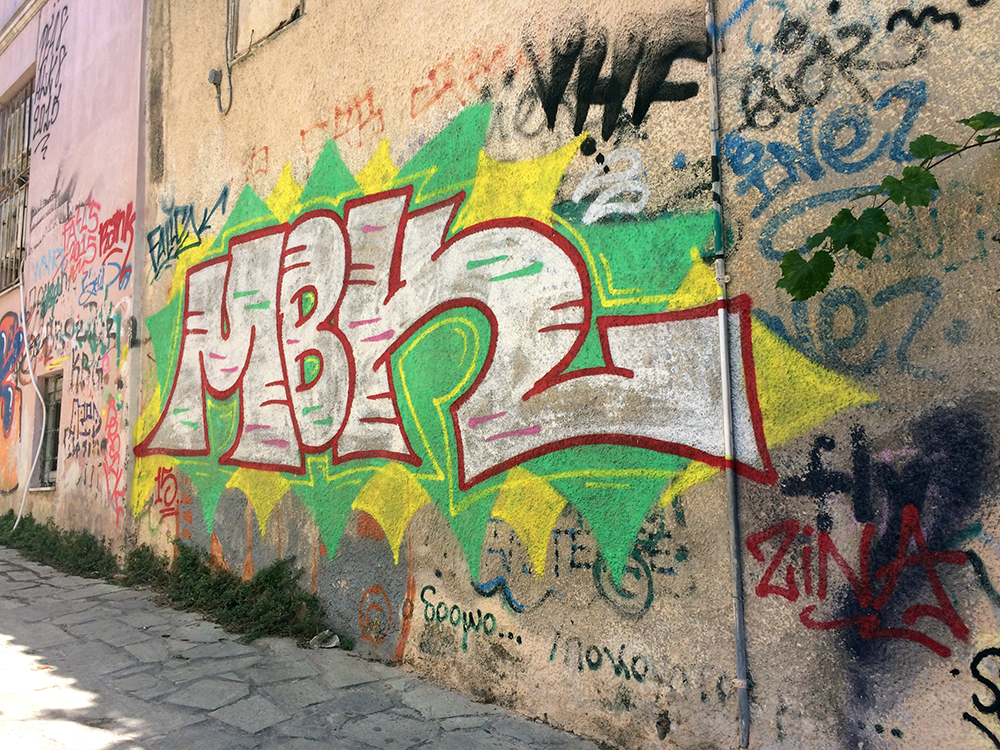 Graffiti In Athens