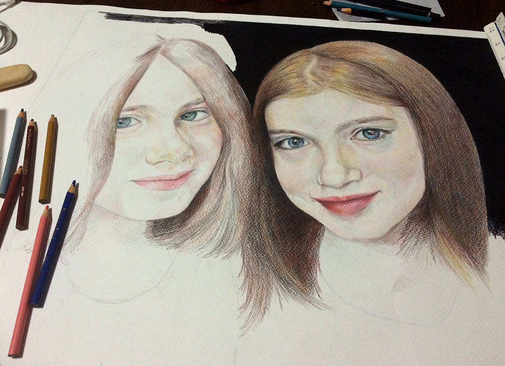 Portrait Work In Progress