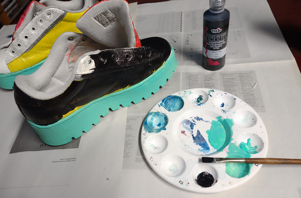 Painted Shoes DIY