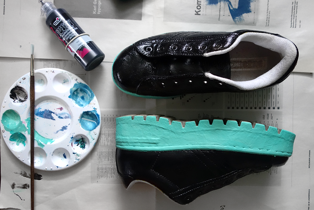 Painted Shoes DIY